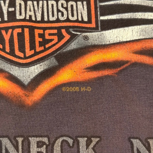 Mens Harley Davidson Motorcycle Graphic T-Shirt Muscle Tank Top Large - Picture 3 of 9